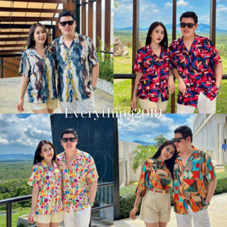 Everything X Hawaii 🌴(701) เสื้อฮาวาย เสื้อเชิ้ตแขนสั้น หลายสไตล์ ใส่สบายได้ทุกโอกาส ใส่ได้ทั้งชาย-หญิง