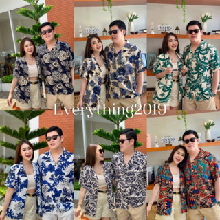 Everything X Hawaii 🌴(701) เสื้อฮาวาย เสื้อเชิ้ตแขนสั้น หลายสไตล์ ใส่สบายได้ทุกโอกาส ใส่ได้ทั้งชาย-หญิง