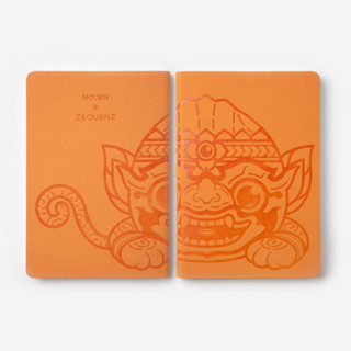 Hanuman Notebook Apricot (สมุดหนุมานลิงจั๊ก สีแอพลิคอต)