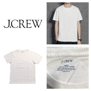 J.CRAW เสื้อยืด คอกลม แขนสั้น สีขาว Size M