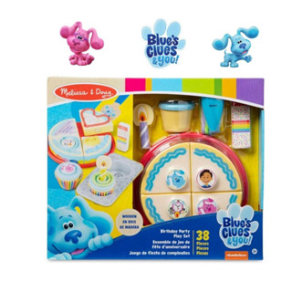 เค้ก &amp; คัพเค้ก Melissa &amp; Doug Blues Clues &amp; You! Wooden Birthday Party Play Set🇺🇸💯