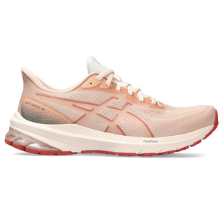 ASICS :  GT-1000 12 WOMEN RUNNING ผู้หญิง รองเท้าวิ่ง ของแท้  PALE APRICOT/LIGHT GARNET