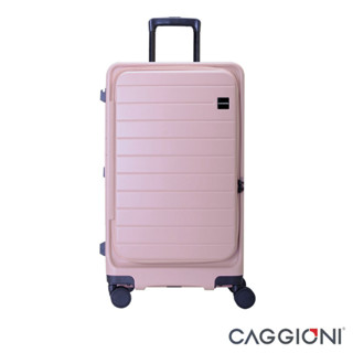 CAGGIONI กระเป๋าเดินทาง รุ่นเอสเปซทรังค์ (Espace Trunk) C23061 : สีชมพู