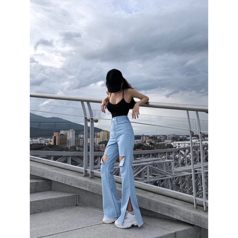 กางเกง what she wear มือ 1 เอว 24