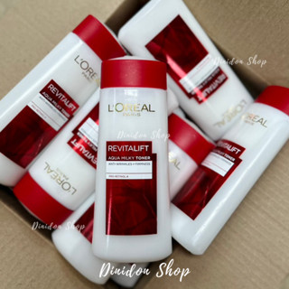 ((พร้อมส่ง)) Loreal Paris Revitalift Aqua Milky Toner 200 ml.