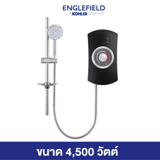 ENGLEFIELD Orbis electric shower 4.5kW ﻿เครื่องทำน้ำอุ่นไฟฟ้า 4.5kW รุ่นออบิส สีดำ K-5627X-B-BL