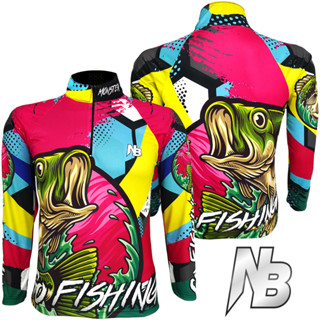 เสื้อตกปลา,ปั่นจักรยาน KI Pastel Go Fishing ป้องกันแสง UV