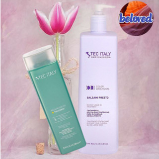 Tec Italy Balsami Presto Treatment 300/1000 ml ทรีทเม้นท์ชนิดไม่ต้องล้างออก