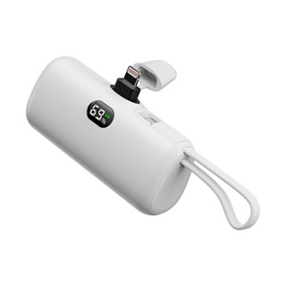 พาวเวอร์แบงค์ power Bank Mini PD 5000mah แบตเตอรี่ภายนอก แบบพกพา ชาร์จเร็ว สําหรับ Samsung iPhone Xiaomi