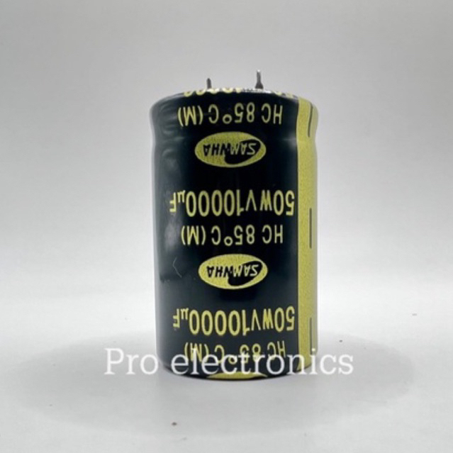 capacitor Samwha 10000uf50v 85องศา พร้อมส่งที่ไทย🇹🇭