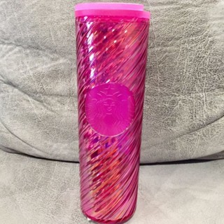 Starbucks Textured Pink 16oz