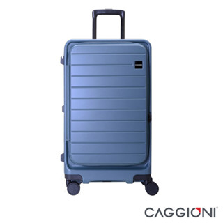 CAGGIONI กระเป๋าเดินทาง รุ่นเอสเปซทรังค์ (Espace Trunk) C23061 : สีฟ้า