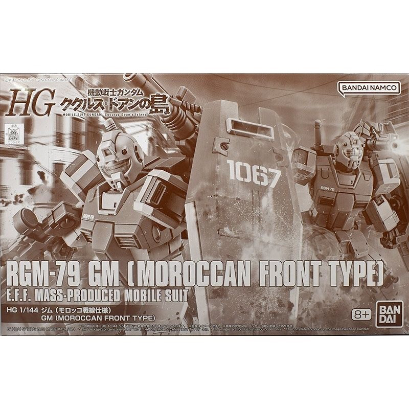 Hg 1/144 RGM-79 GM Moroccan Front Type