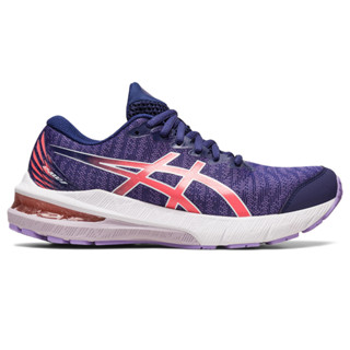 ASICS :  GT-2000 11 GS KIDS RUNNING เด็ก รองเท้าวิ่ง ของแท้  INDIGO BLUE/PAPAYA