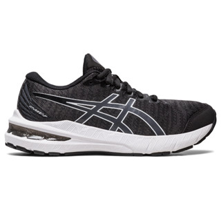 ASICS :  GT-2000 11 GS KIDS RUNNING เด็ก รองเท้าวิ่ง ของแท้  BLACK/CARRIER GREY