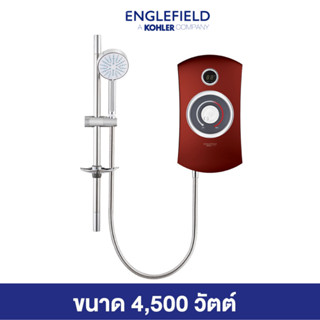 ENGLEFIELD Orbis x plus electric shower 4.5kW เครื่องทำน้ำอุ่นดิจิตอล 4.5kW รุ่นออบิสเอ็กส์พลัส สีแดง K-27846X-3L