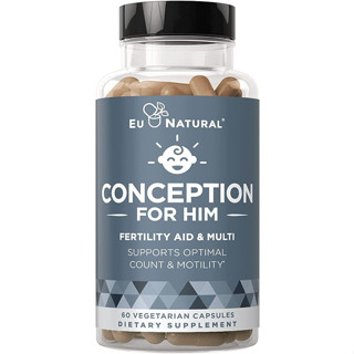 Eu Natural Conception For Him Fertility 60 capsules - exp.10/24 -  อาหารเสริมเพื่อการเจริญพันธุ์เพศชาย