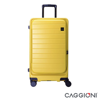 CAGGIONI กระเป๋าเดินทาง รุ่นเอสเปซทรังค์ (Espace Trunk) C23061 : สีเหลือง