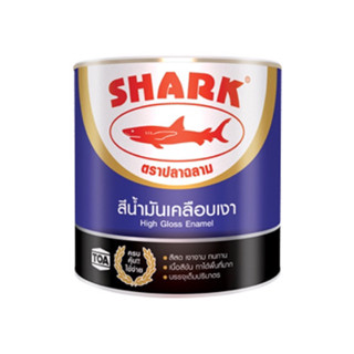 สีน้ำมันเคลือบเงา TOA SHARK 1/4