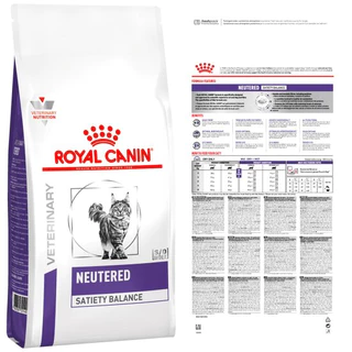Royal Canin neutered satiety balance 3.5 kg อาหารแมวโรยัลคานินสูตรแมวทำหมันเพศผู้และเพศเมีย 3.5 kg