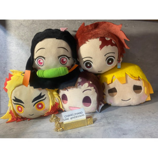 แท้ ใหม่ ญี่ปุ่น CHANEL2HAND99 SEGA Demon Slayer Plush Pouch Pass Case Kamado Kimetsu no yaiba ดาบพิฆาตอสูร ใส่บัตร