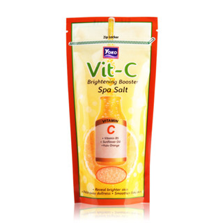 Yoko Vit-C Intense Brightening Booster Spa Salt 300g.