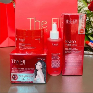 พร้อ​มส่ง​/ของแท้​ The Elf​ Nano White Booster Body Cream ดิเอลฟ์ บูสเตอร์ วิตามิน​บูทผิว ครีมบำรุง​ผิวขาว