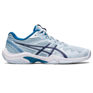 ASICS :  GEL-BLADE 8 WOMEN CPS รองเท้า ผู้หญิง รองเท้าผ้าใบ รองเท้าสำหรับกีฬาในร่ม ของแท้  SKY/INDIGO BLUE