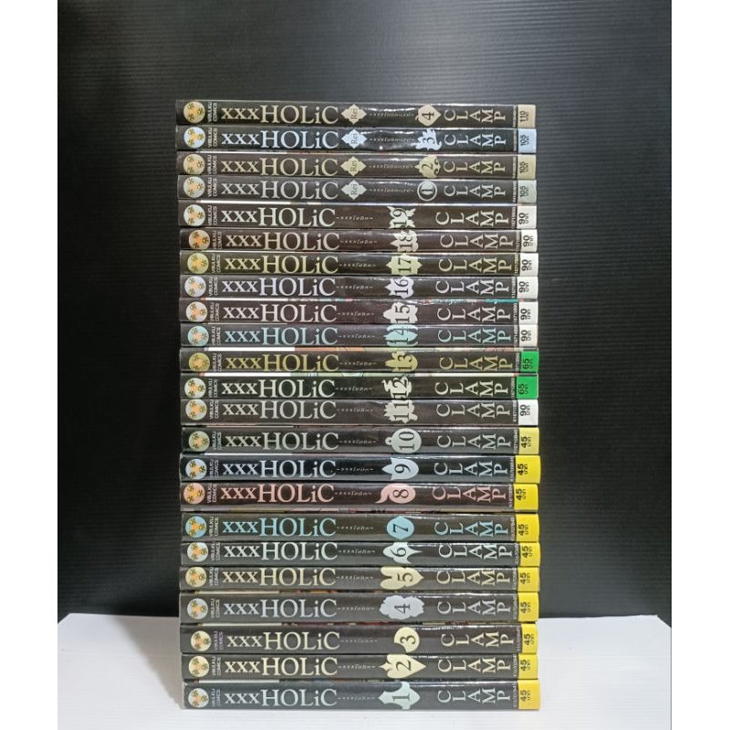 xxxholic xxxโฮลิค 19เล่มจบพร้อมภาตrie 4เล่มหนังสือบ้าน #xxxholic #พร้อมส่งครับ