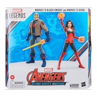 Hasbro Marvel Legends Black Knight and Sersi