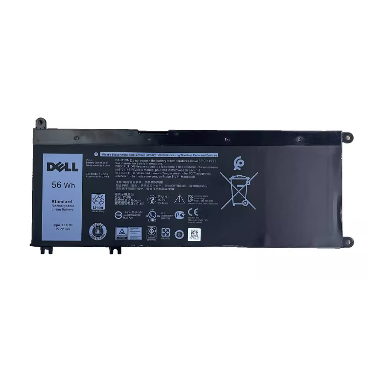 BATTERY DELL ORG แบตเตอรี่ เดล Inspiron 33YDH G5 5587 G7 7588 G3 15 3579 17 3779 Latitude 3380 3480