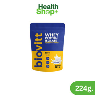 Biovitt Whey Protein Isolate 224 g. ไบโอวิต เวย์โปรตีน รสออริจินอล ขนาด 224 กรัม