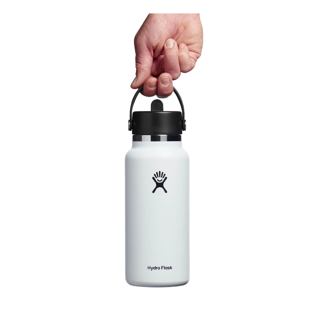 HYDRO FLASK WIDE MOUTH WITH FLEX STRAW CAP 32 OZ กระติกน้ำสูญญากาศ เก็บอุณหภูมิ เก็บความเย็น thumbnail 4