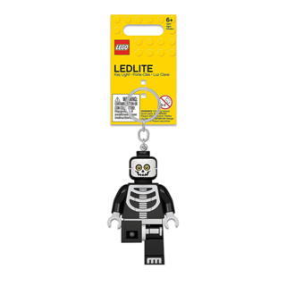 LEGO พวงกุญแจ ไฟฉาย เลโก้ มินิฟิกเกอร์ ฮาโลวีน Halloween Skeleton Key Light ลิขสิทธิ์แท้