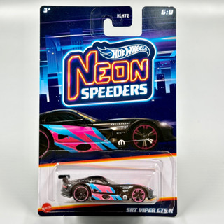 Hotwheels | Neon Speeders Dodge Viper GTS-R สเกล 1:64