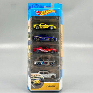 Hotwheels | Set 5 คัน Datsun Bmw Mustang Camaro Corvette สเกล 1:64