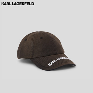 Karl Lagerfeld - K/ESSENTIAL WASHED CAP 235M3406 หมวก