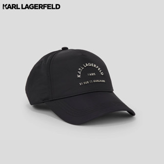 Karl Lagerfeld - RUE ST-GUILLAUME NYLON CAP 235W3411 หมวก