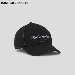 Karl Lagerfeld - K/HOTEL CANVAS CAP 235W3404 หมวก