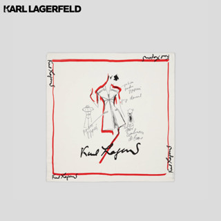 Karl Lagerfeld - KARL ARCHIVE SCARF 235W3311 ผ้าพันคอ