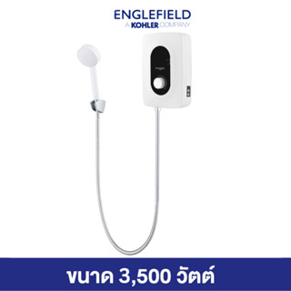 ENGLEFIELD Shore electric shower assy 3.5﻿ kW เครื่องทำน้ำอุ่น 3.5 kW รุ่นชอร์ สีขาว K-75992X-B-WK