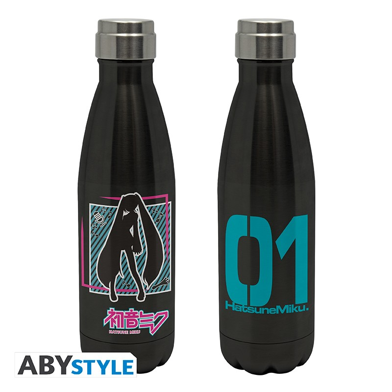 ABYStyle [ลิขสิทธิ์แท้ พร้อมส่ง ขวดเก็บความเย็น กระบอกน้ำเก็บอุณหภูมิ Water Bottle ฮัตสึเนะ มิกุ Hatsune Miku 500ml