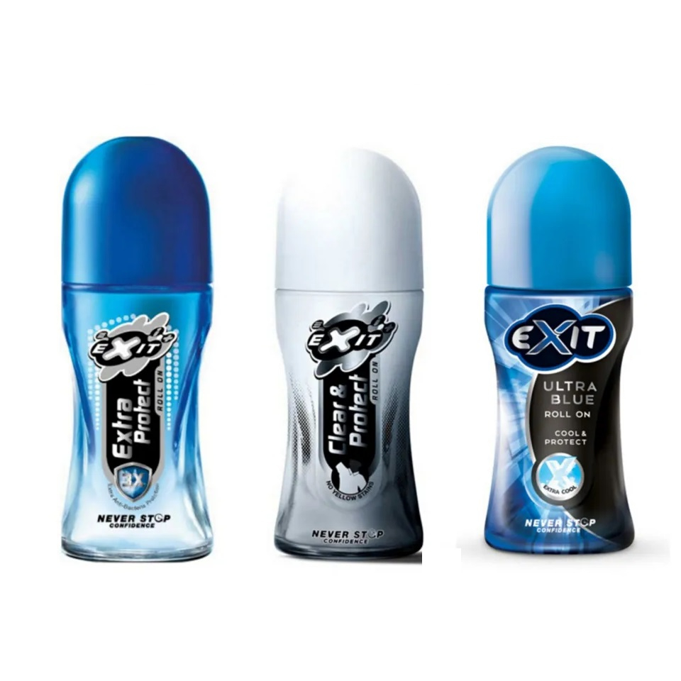 EXIT เอ็กซิท โรลออน รุ่นเพิ่มปริมาณ 30% ขนาด 32.5 ml 1 ขวด