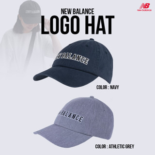 New Balance Collection หมวกแก๊ป หมวกกีฬา UX Logo Hat LAH21002 (1100)