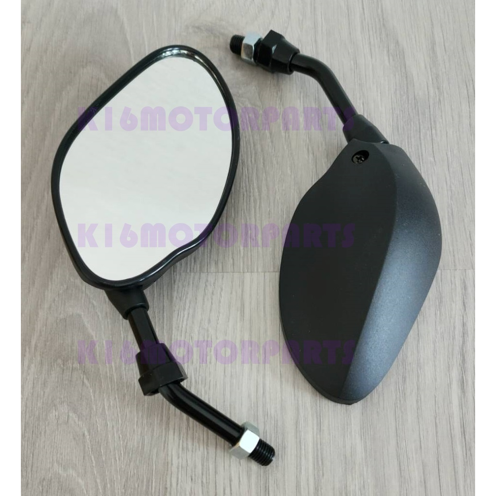 กระจกมองหลัง ขาย่อ สั้น ทรง PCX พีซีเอ็กซ์  # NO.11 TRS, NOVA-S # HMA # 1030-911-10ZBL