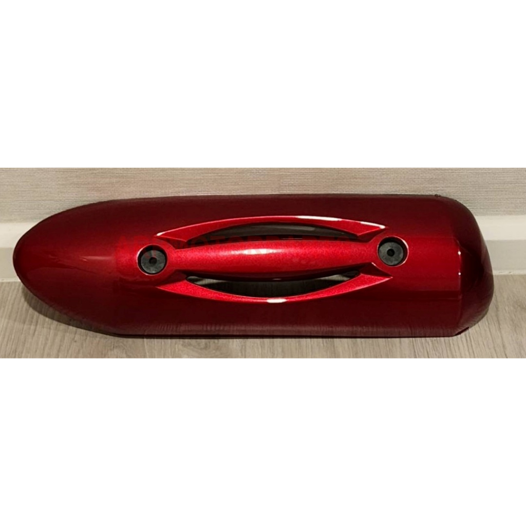 ฝาครอบท่อ แผ่นกันร้อนท่อไอเสีย SCOOPY-I ปี 2009-2011 # แดงเลือดนก R236 # HMA # 3600-079-ZRP