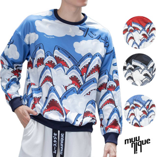 MUUNIQUE JP.Sweater เสื้อสเวตเตอร์ รุ่น Sky Shark