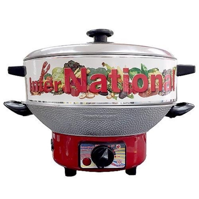 กระทะไฟฟ้า International รุ่น OK-912A ขนาด 12" มีมอก. รับประกัน 1ปี