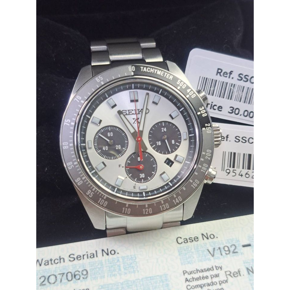 นาฬิกา SEIKO PROSPEX SOLAR SPEED TIMER รุ่น SSC911P / SSC911P1