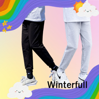 AAKK กางเกงวอร์ม รุ่นบาง ใส่เที่ยว ใส่วิ่ง ผ้าคอตตอล Pants warm จ๊อกเกอร์ Jogger ส่งทันทีจากไทย